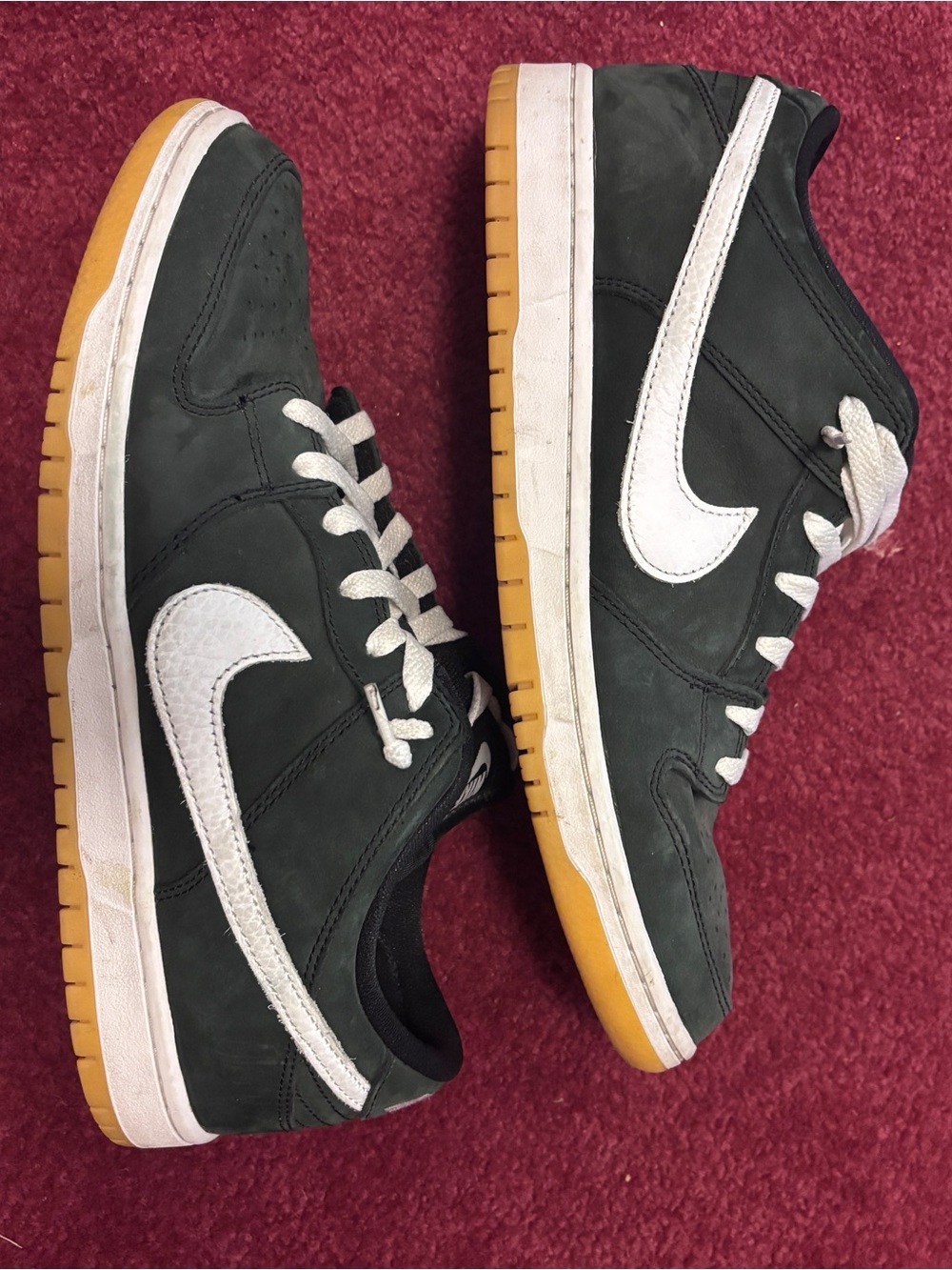 Men’s Nike SB Dunk Low Black/Deep Green